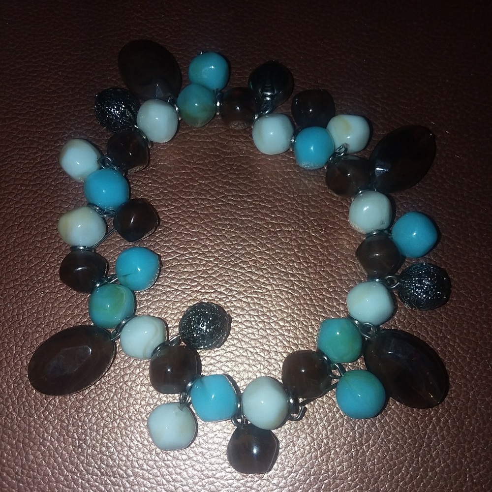Beautiful glass beaded bracelet